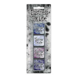 Zestaw tuszów Ranger Distress Mini Oxide Ink Kit 5 Tim Holtz 4 tusze