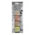 Zestaw tuszów Ranger Distress Mini Oxide Ink Kit 8 Tim Holtz – 4 mini poduszki tuszu w kostkach 2,5x2,5 cm, kompatybilne z puszką Distress Mini Ink Storage Tin