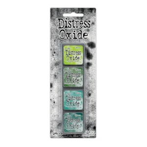 Zestaw tuszów Ranger Distress Mini Oxide Ink Kit 9 Tim Holtz 4 tusze