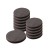 Magnesy czarne 25 x 5 mm 100 sztuk Vaessen Creative