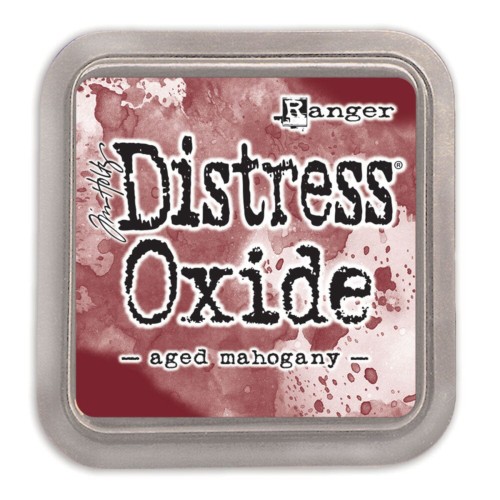 Tusz Ranger Tim Holtz Distress Oxide – Aged Mahogany (Ciemny Mahoniowy)