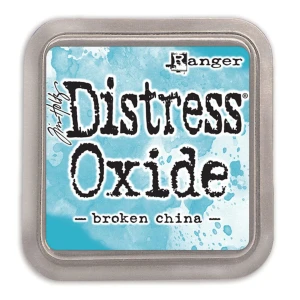 Tusz Ranger Tim Holtz Distress Oxide – Broken China (Turkusowy)