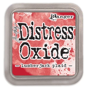 Tusz Ranger Tim Holtz Distress Oxide – Lumberjack Plaid (Czerwony)