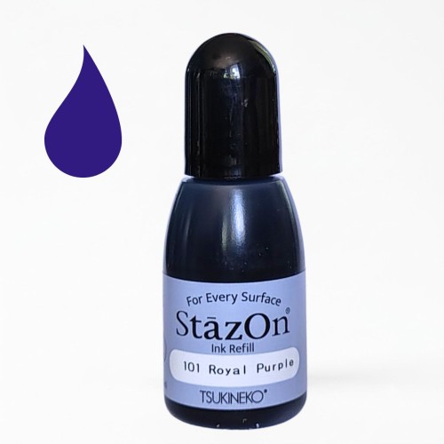 Tusz uzupełniający Tsukineko StazOn Royal Purple 15 ml