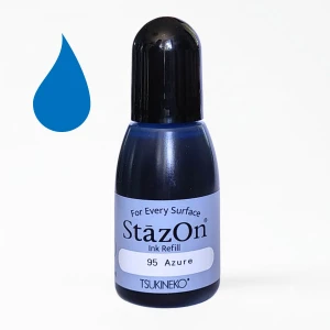 Tusz uzupełniający Tsukineko StazOn Azure 15 ml