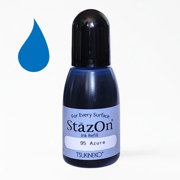 Tusz uzupełniający Tsukineko StazOn Azure 15 ml