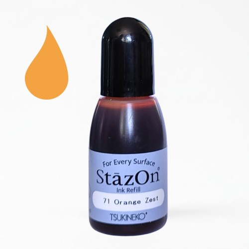 Tusz uzupełniający Tsukineko StazOn Orange Zest 15 ml