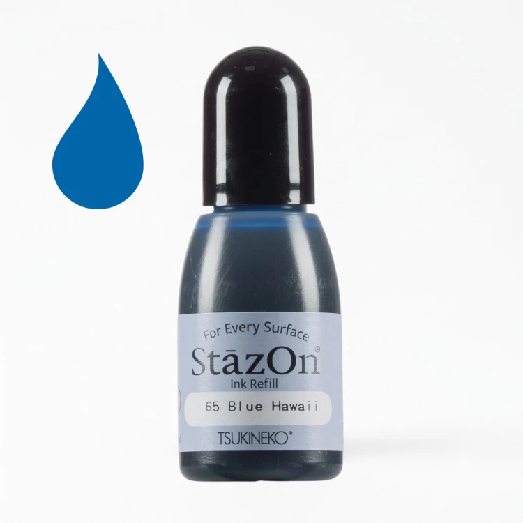 Tusz uzupełniający Tsukineko StazOn Blue Hawaii 15 ml