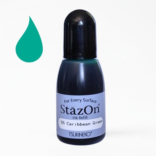 Tusz uzupełniający Tsukineko StazOn Caribbean Color 15 ml