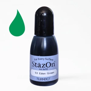 Tusz uzupełniający Tsukineko StazOn Eden Green 15 ml