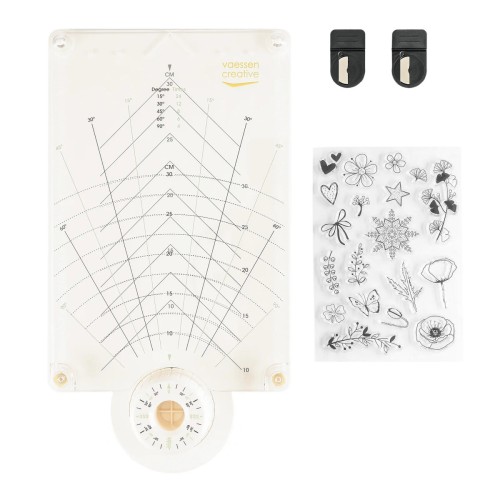 Platforma do stemplowania Vaessen Creative Stamp Easy Spinner