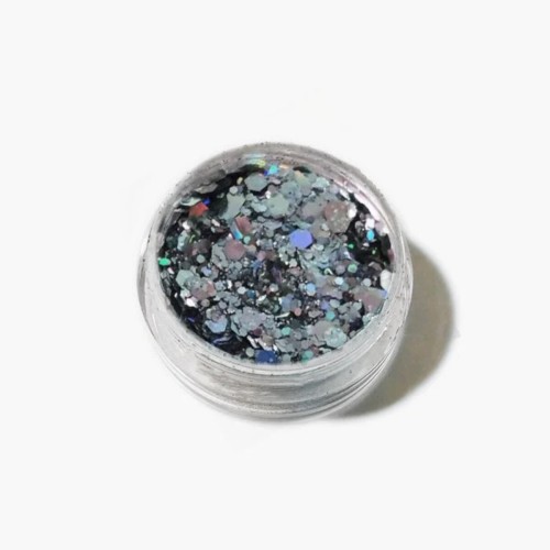 Cekiny holograficzne Artline 1-2 mm 5 g srebrne