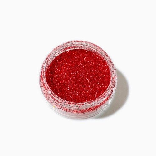 Brokat poliestrowy Artline 0,5 mm Czerwony 5 g