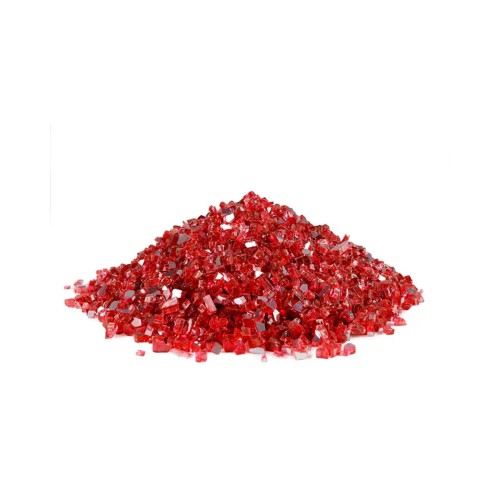 Szkło dekoracyjne Artline 3-7 mm czerwone