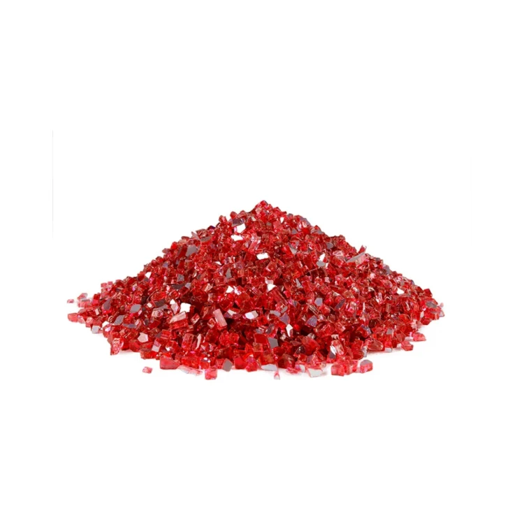 Szkło dekoracyjne Artline 3-7 mm czerwone