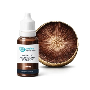Metaliczny tusz alkoholowy Artline Kawa 10 ml