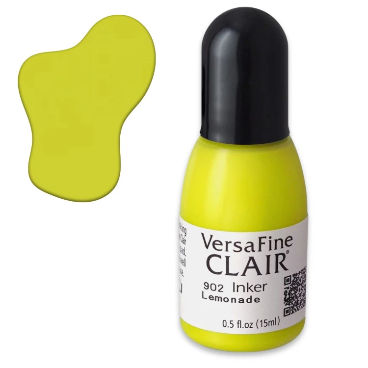 Tusz uzupełniający Tsukineko VersaFine Clair Lemonade cytrynowy