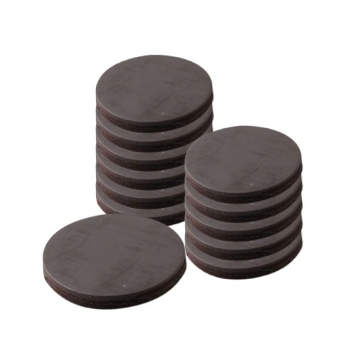 Magnesy czarne 25 x 5 mm 20 sztuk Vaessen Creative