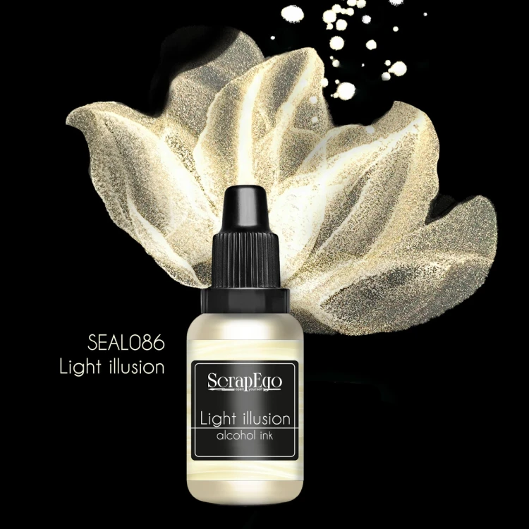 Tusz alkoholowy kameleonowe Light illusion ScrapEgo 15 ml