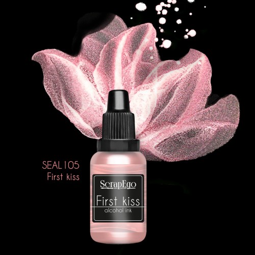 Tusz alkoholowy kameleonowe First kiss ScrapEgo 15 ml