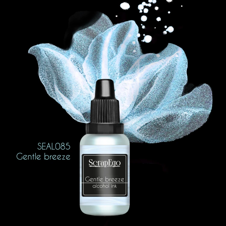Tusz alkoholowy kameleonowe Gentle breeze ScrapEgo 15 ml