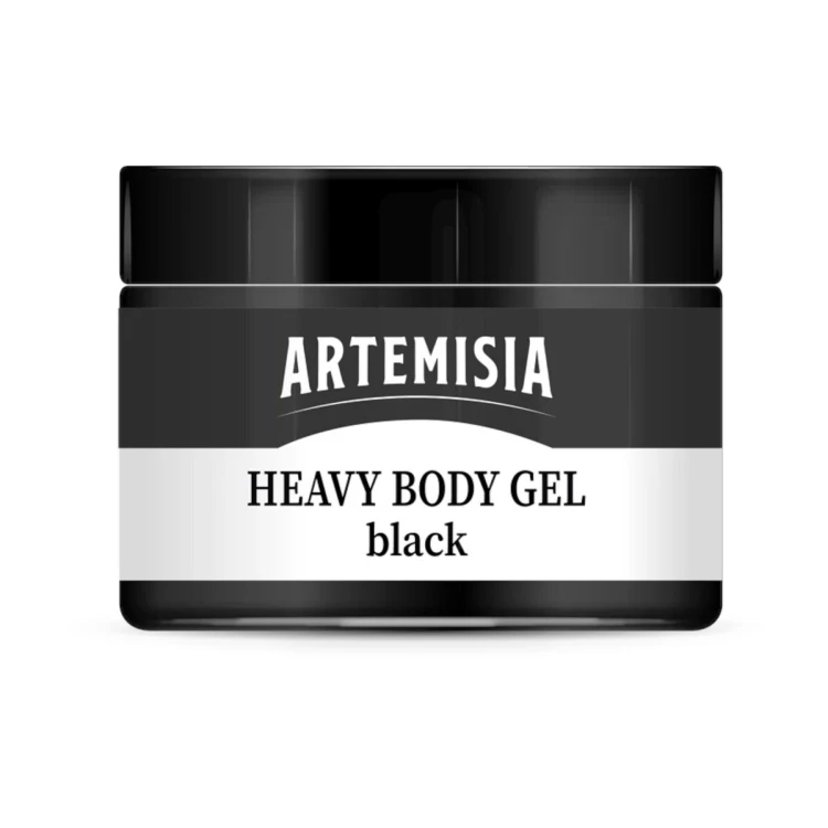 Żel Heavy Body Gel Pentart Artemisia czarny 150 ml