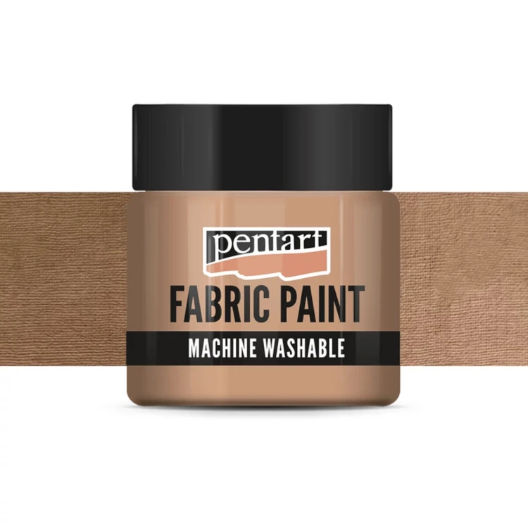 Farba do tkanin Pentart orzechowa 50 ml