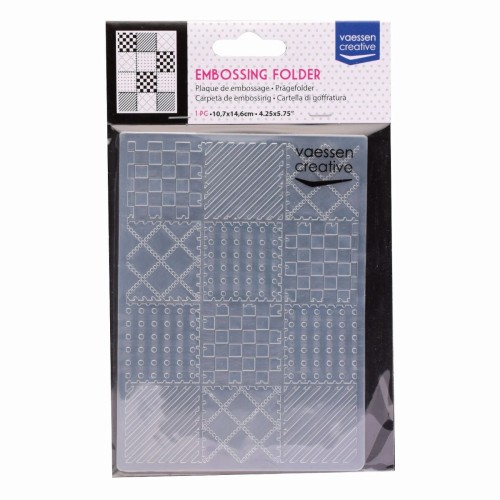 Folder do embossingu Vaessen Creative Patchwork