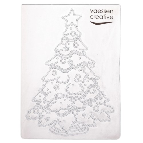 Folder do embossingu Vaessen Creative Large Christmas Tree