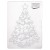 Folder do embossingu Vaessen Creative Large Christmas Tree