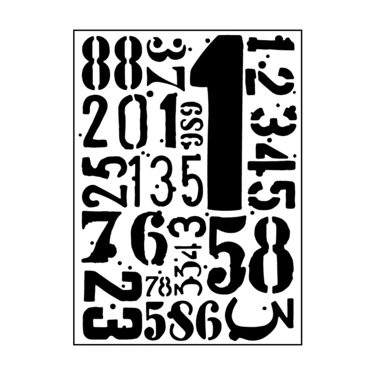 Folder do embossingu Vaessen Creative Digits