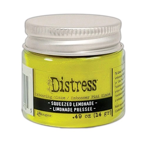 Puder do embossingu Ranger Tim Holtz Distress Glaze Squeezed Lemonade