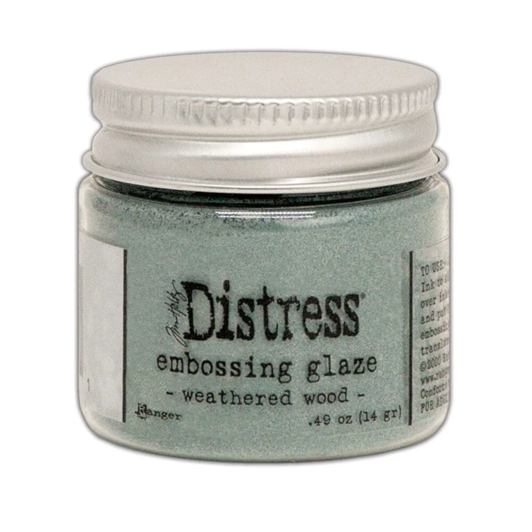 Puder do embossingu Ranger Tim Holtz Distress Glaze Weathered Wood