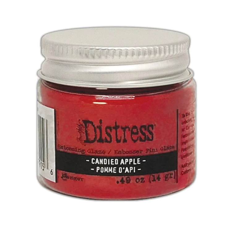 Puder do embossingu Ranger Tim Holtz Distress Glaze Candied Apple