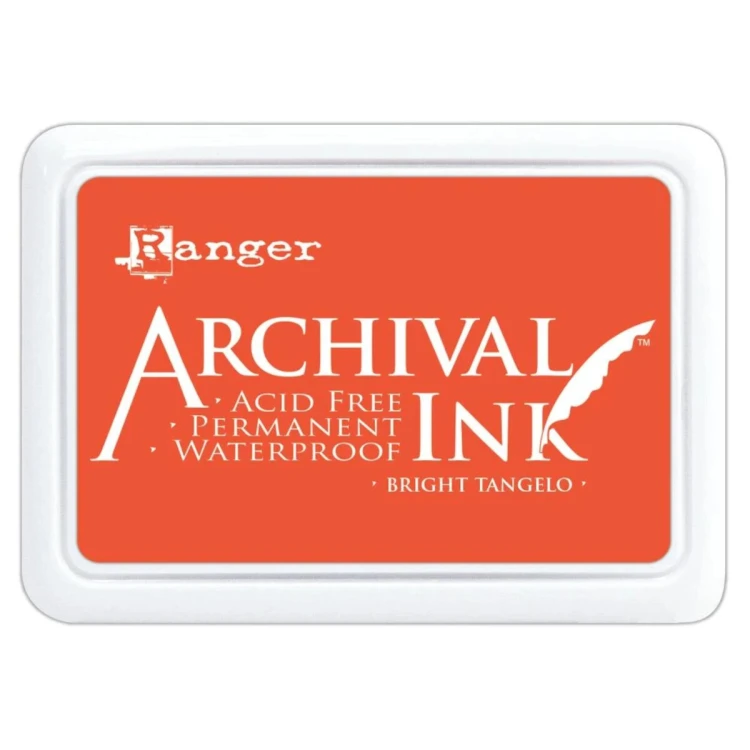 Tusz Archival Ink Bright Tangelo Ranger