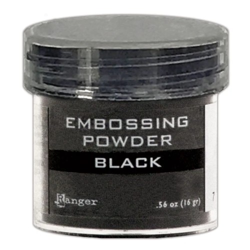 Puder do embossingu Czarny Ranger