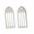 Tekturka Dom 18 Okna Witrażowe Długie DL 2 szt.