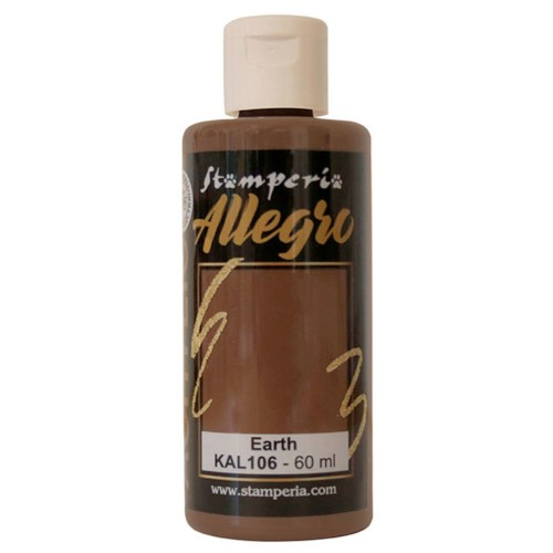 Farba akrylowa Stamperia Allegro Earth 60 ml