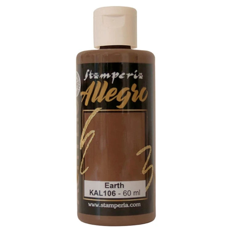 Farba akrylowa Stamperia Allegro Earth 60 ml