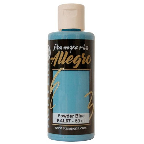 Farba akrylowa Stamperia Allegro niebieski pudrowy 60 ml