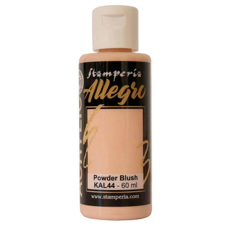 Farba akrylowa Stamperia Allegro róż pudrowy 60 ml