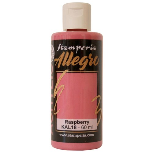 Farba akrylowa Stamperia Allegro malinowa 60 ml