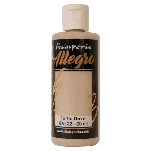 Farba akrylowa Stamperia Allegro żółwiowa 60 ml
