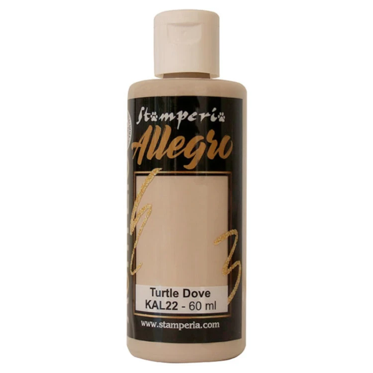 Farba akrylowa Stamperia Allegro żółwiowa 60 ml