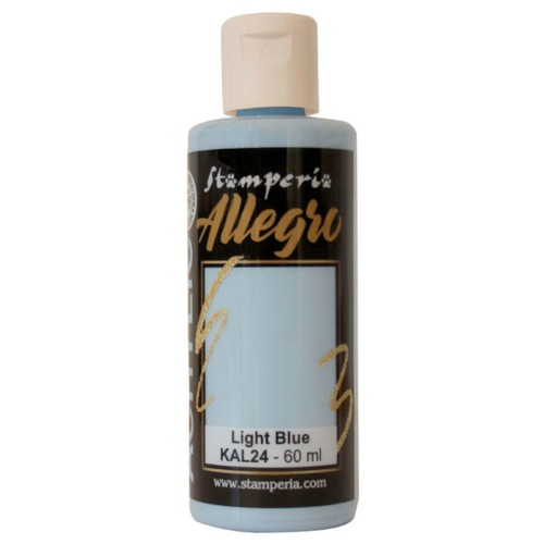 Farba akrylowa Stamperia Allegro błękitne niebo 60 ml