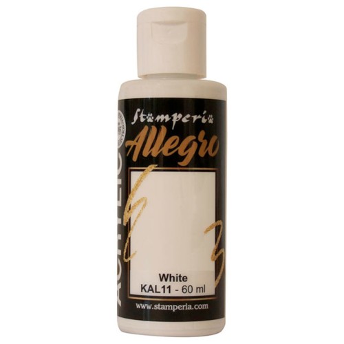 Farba Akrylowa Allegro Biała