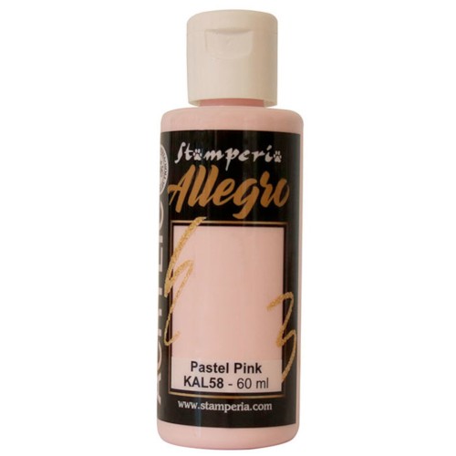 Farba Akrylowa Allegro Różowy Pastelowy