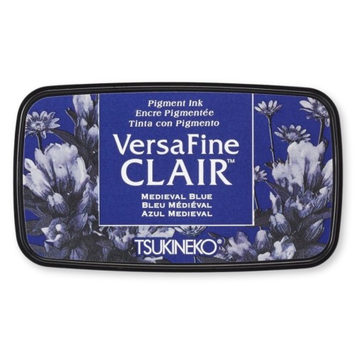 Poduszka z tuszem Tsukineko VersaFine Clair Medieval Blue