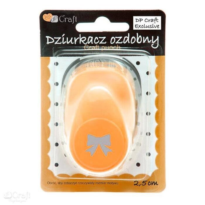 Dziurkacz ozdobny dpCraft 2,5cm KOKARDKA