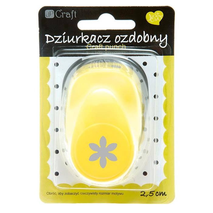 Dziurkacz ozdobny 2,5 cm STOKROTKA 2